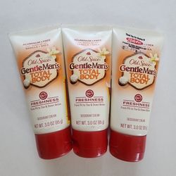 3 Old Spice Deodorant Cream Gentleman's Total Body