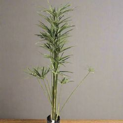 46” Tall Bamboo Plant Artificial Tree for Home Decor Artificial Plants