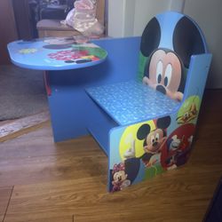 Disney Mickey Mouse Chair Desk