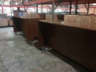 Huge desk table counter 99x38x46t