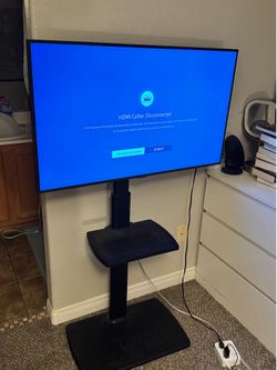 43” Samsung 4k smart tv with stand