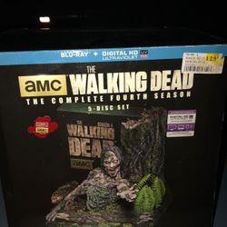 The walking dead season 4 w blu ray