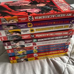 My Hero Academia Manga 1-10
