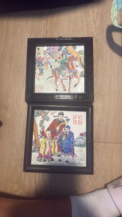 Small Chinese porcelain painting