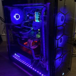 Custom Water Cooled Gaming PC Computer