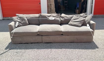 FREE Curbside Delivery — Crate & Barrel Oversized Sofa