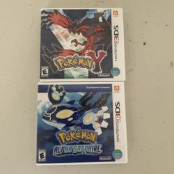 Pokemon Y and Pokemon Alpha Sapphire CASE ONLY