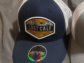 Lost Calf Navy Blue Trucker Hat