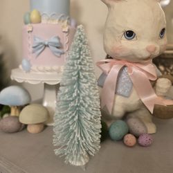 Easter bottle brush tree