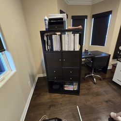 Multi-Shelf Office Storage Unit Modern