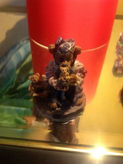 Boyds bear figurine 'the collector'