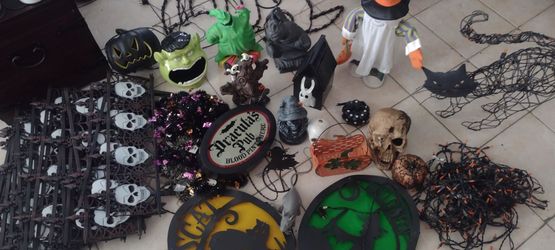 Large Halloween Decoration Bundle Lot