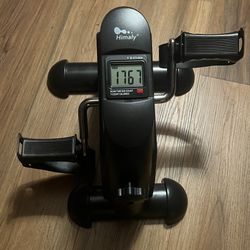 Himaly Mini Exercise Bike, Under Desk Pedal Bike - LIKE NEWi