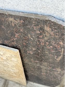 Granite countertop pieces