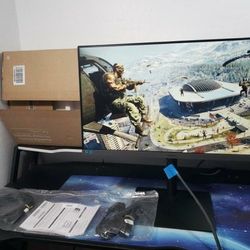 New SAMSUNG 24 Inch FHD IPS Series Business Essential Computer Monitor, 100Hz, 3Ms, Height Adjustable Stand, Triple Input, DisplayPort, AMD FreeSync, 