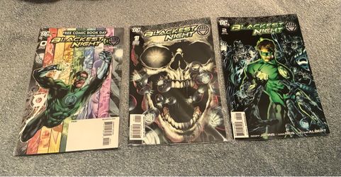 DC Comics Blackest Night (Issues 0-5)