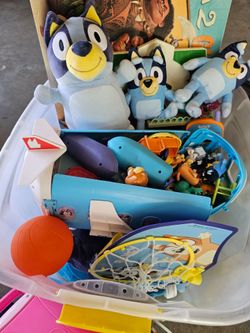 Bluey & Moana toys
