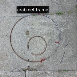 Used fishing crab net frame