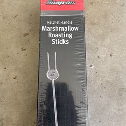 Snap on Ratchet Handle Marshmallow Roasting Sticks