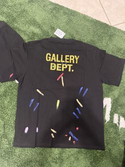 Gallery Dept. x Lanvin Hand-Painted Style Black T-Shirts (Set of 2) – Medium