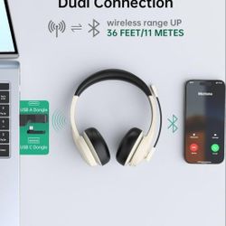 Masajoy Wireless Headset With Mic