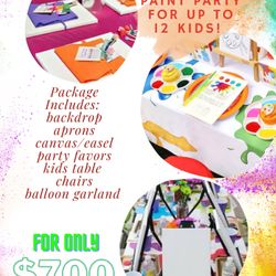 Kids Paint Party