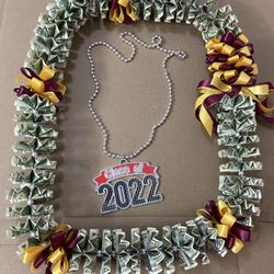 Congratulations Grad Class Of 2022 Money Lei