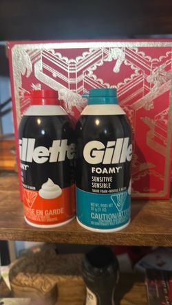 Gillette foamys
