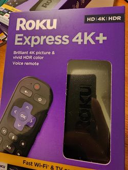 Roku Express 4K+ 2021 | Streaming Media Player HD/4K/HDR