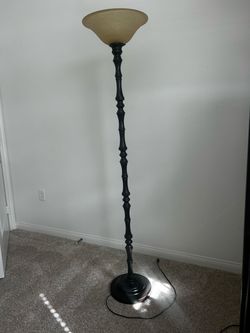 Wooden Floor Lamp