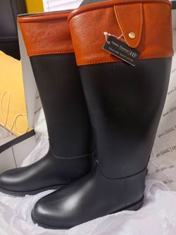 Stylish rain boots
