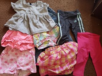 6 to 9 months baby girl summer clothes