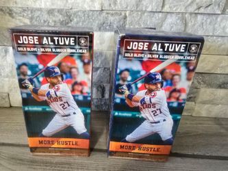 New Jose Altuve, gold glove and silver slugger bobble head.
