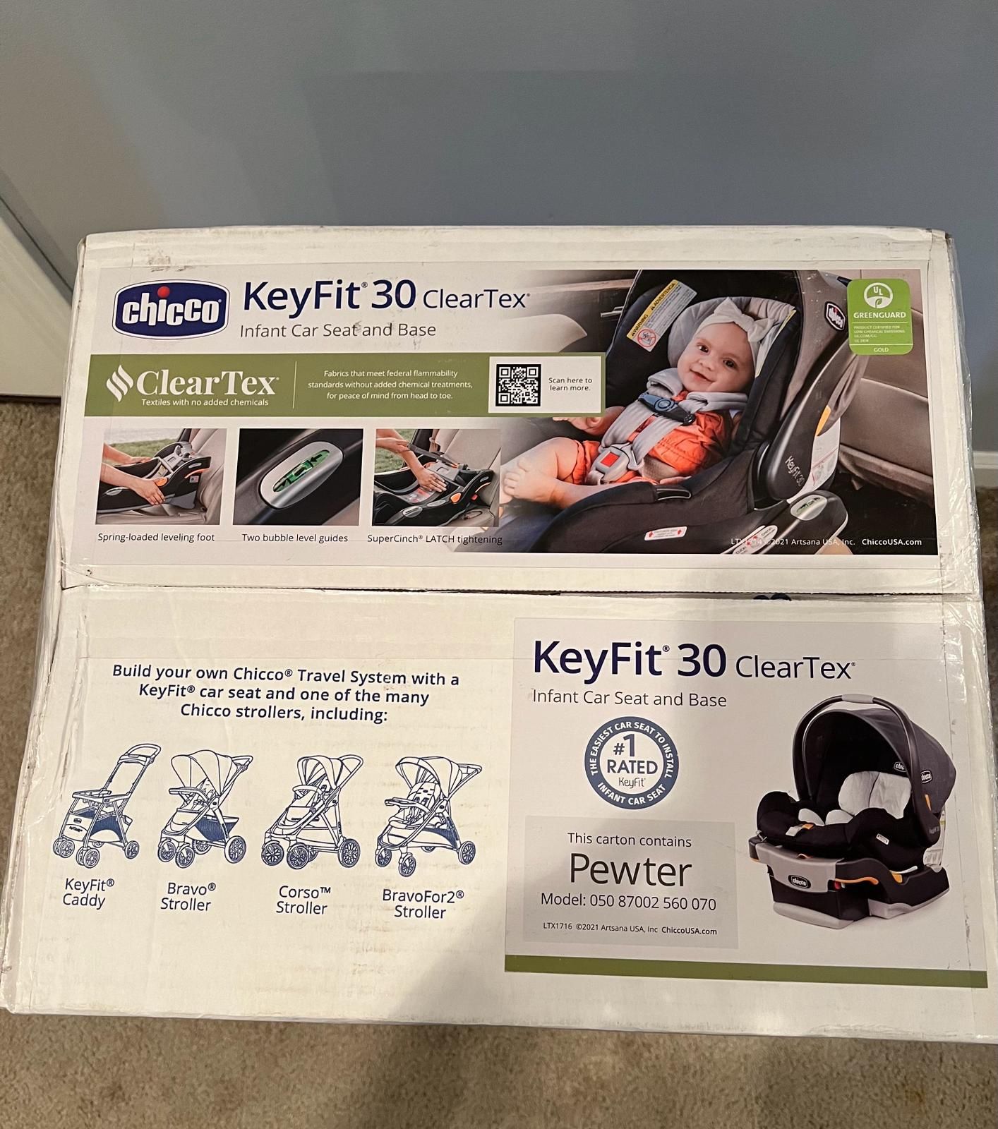 Chicco KeyFit 30 Rear Facing Infant Car Seat And Base