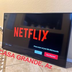 55” SMART Tv 4K UHD W/remote Control 