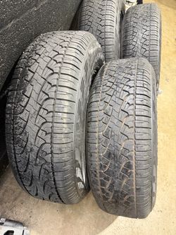 265/70/17 Ford wheels and tires