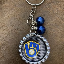Milwaukee Brewers Keychain