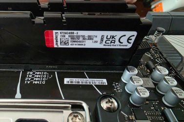 16 gigs Kingston DDR5 RAM 2×8