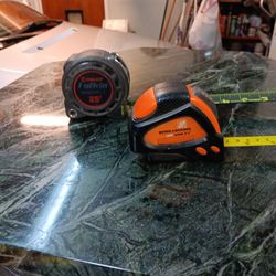 Tape Measures In Perfect Working Condition... 25ft And 16ft