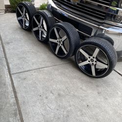 20 “ rims and tires