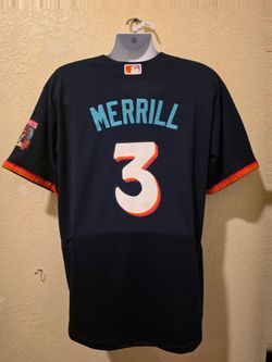 New Mens Padres Merrill City Connect dia de los muertos Jerseys Stitched