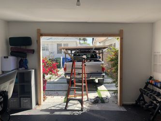 Overhead Garage Door Spring Opener Off Track Replace And Adjustment  And Parts