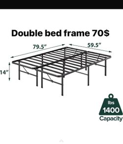 Bed frame queen size