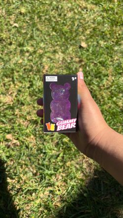 Squishy purple GUMMY BEAR