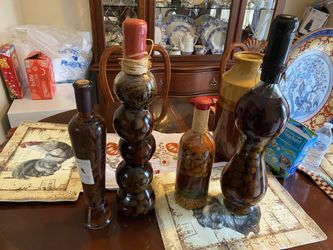 Kitchen vinegar glass accessories