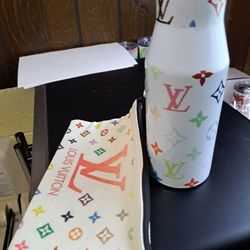 LV Thermos And Makeup Pouch