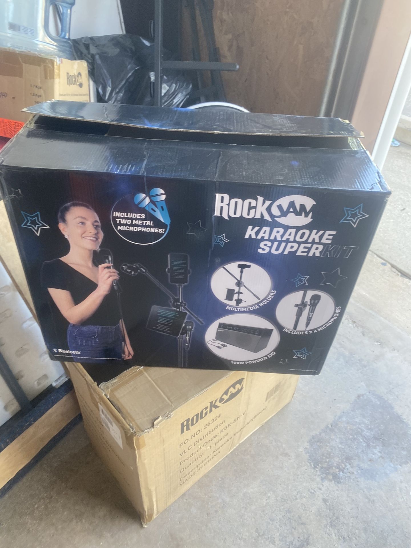 ROCKJAM KARAOKE SÚPER WITH BLUETOOTH SPEAKER