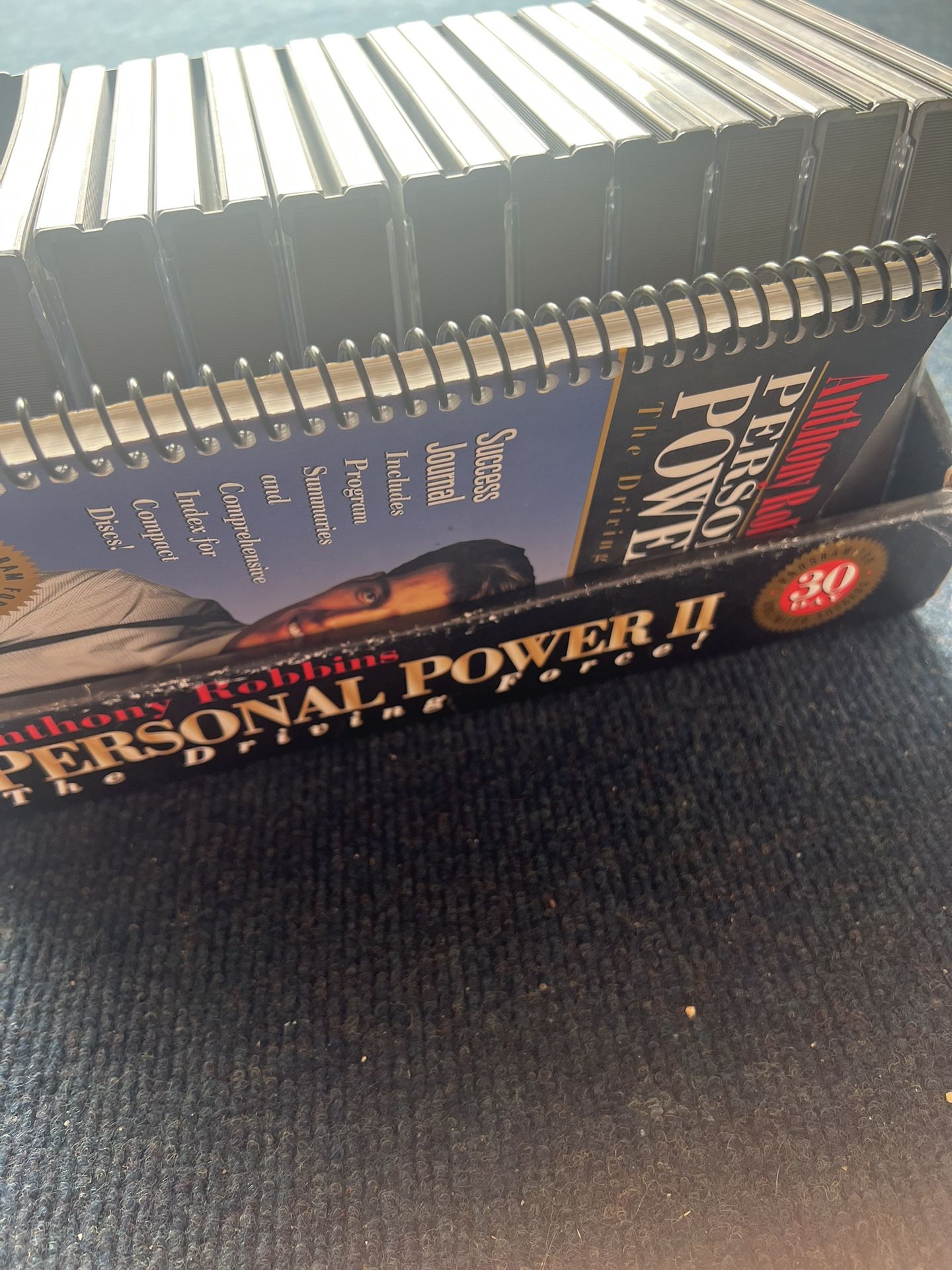 Tony Robbins 30 Day To Success Motivational Audio CD and Journal Set.