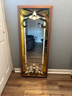 Vintage Art Nouveau mirror