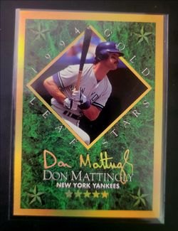 Don Mattingly 12 Card lot